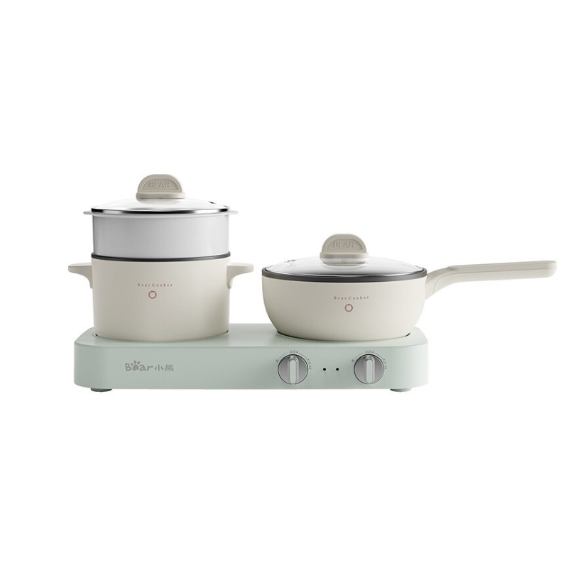 BỘ BẾP ĐA NĂNG KÈM NỒI CHẢO BEAR SB-BD02N